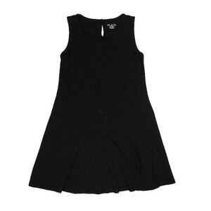 The children’s place sleeveless black A-line dress large girls